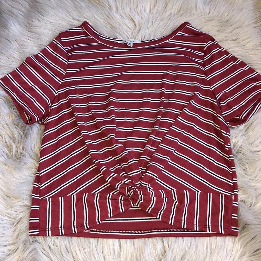 Striped Crop Top